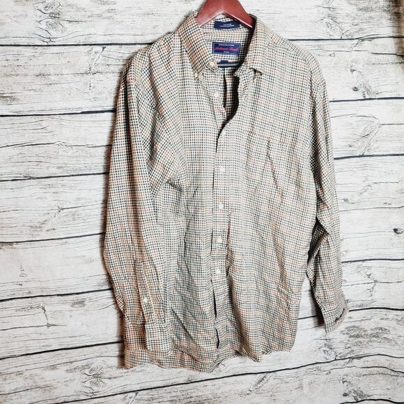 Anheuser-BuschST. LOUIS Long Sleeve Button Down Shirt Size Large - Picture 1 of 8